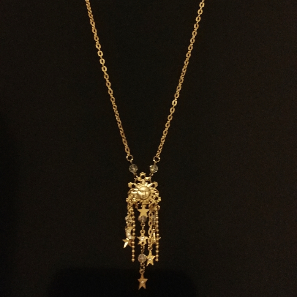 Sun Moon And Stars Necklace